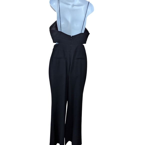 A.L.C Milan cutout Black Jumpsuit.... Size 10 - Picture 5 of 10